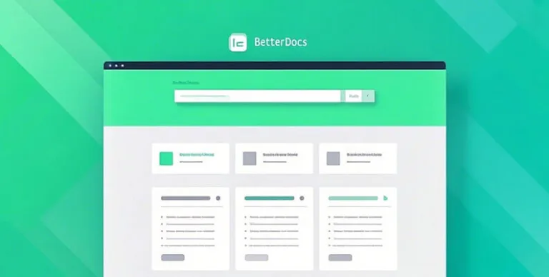 BetterDocs Pro 汉化版 – 知识库/帮助文档制作的 WordPress 插件-剑去主题 - 子比美化、B2美化、B2子主题！